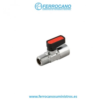VALVULA BOLA AIRE MINI M-H 1/8"