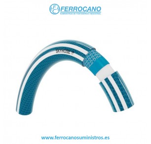 MANGUERA LATEX SKYHOSE AZUL 19X25