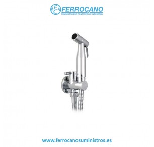 DUCHA HIGIÉNICA BIDÉ/WC KALLA ERGOS CROMO 23290