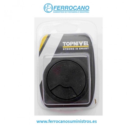 TAPON PASACABLES PLASTICO 60MM NEGRO