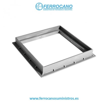 CERCO ARQUETA SIN TAPA 70X70 GRIS