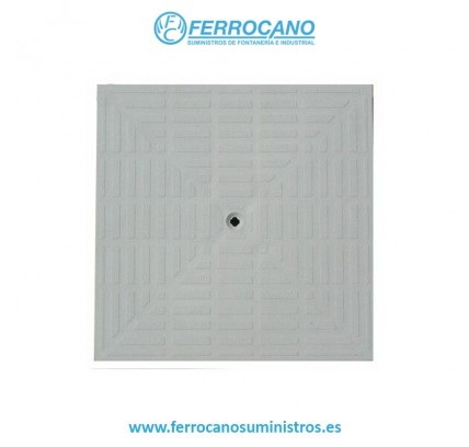 TAPA ARQUETA CIEGA 30X30 GRIS