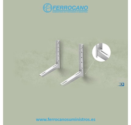 JUEGO SOPORTES AIRE ACONDICIONADO 50X50