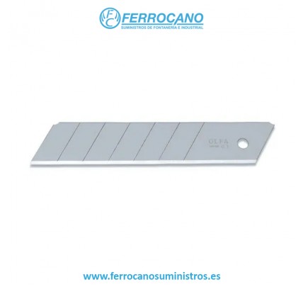 CUCHILLA RECAMBIO CUTTER OLFA 25X126MM (5 UDS)