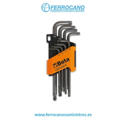 JUEGO LLAVE TORX BOLA BETA COLOR 8PZAS 97BTX-C/SC8