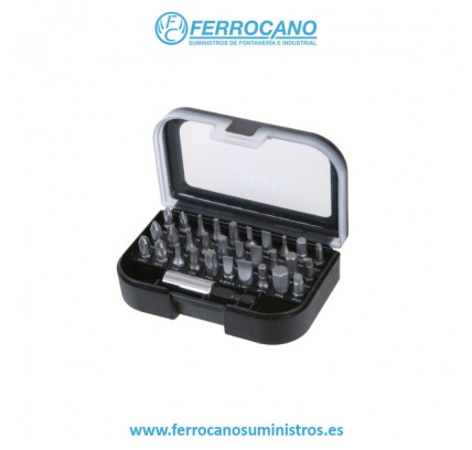JUEGO PUNTAS ATORNILLAR BETA 30PZAS C/PORTAPUNTAS