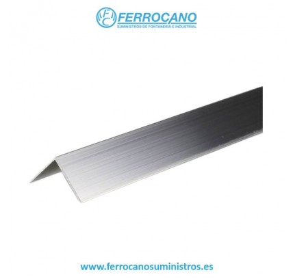 ANGULO PERFILERIA 30X30MM 2,60MT ALUMINIO