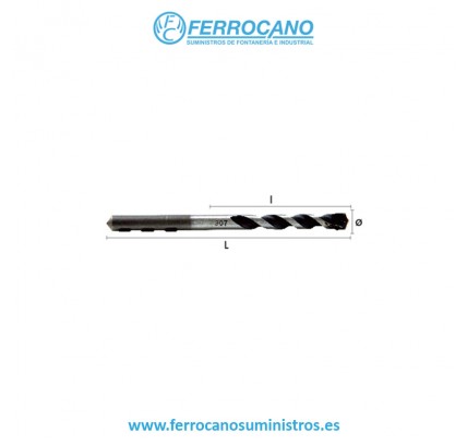 BROCA HEPYC WIDIA PERFECTA 6X100MM 1225-BR