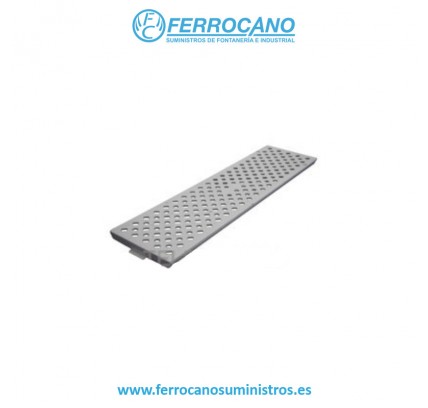 REJILLA POLIPROPILENO 500x130 TECNOAGUA T-134-P CREMA 50662