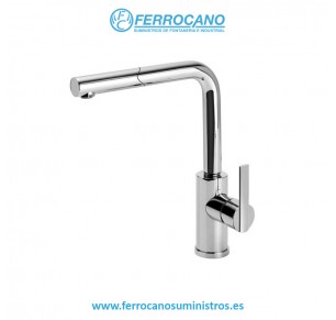 MONOMANDO FREGADERO LEX-TRES CROMO 181437