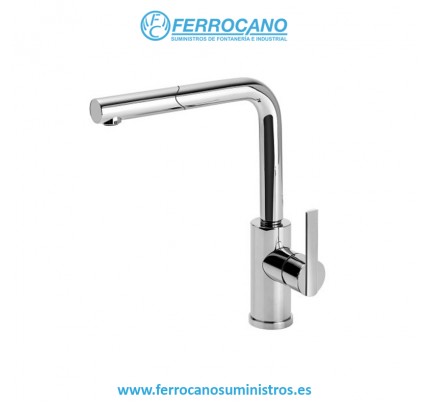 MONOMANDO FREGADERO LEX-TRES CROMO 181437