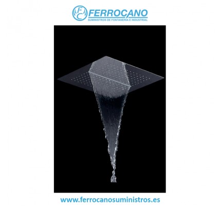 ROCIADOR DUCHA IMEX TECHO 40X40 CROMO RDG400
