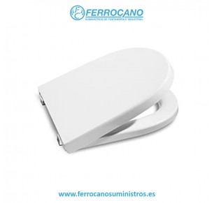 TAPA INODORO ROCA ACCESS BISAGRA INOX BLANCO A80123A004
