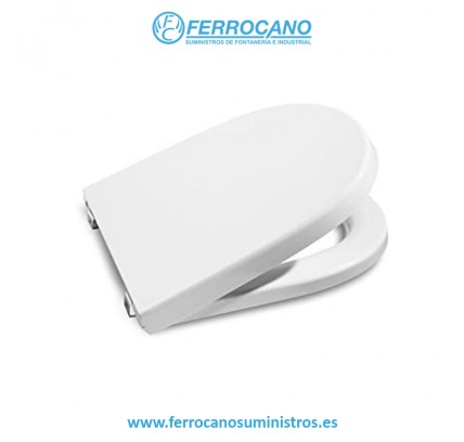 TAPA INODORO ROCA ACCESS BISAGRA INOX BLANCO A80123A004