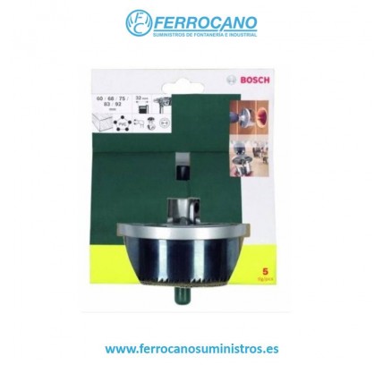 BROCA CAMPANA BOSCH 60-68-75-83-92MM 32MM
