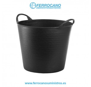 CAPAZO PP AGRICOLA 42 LITROS NEGRO