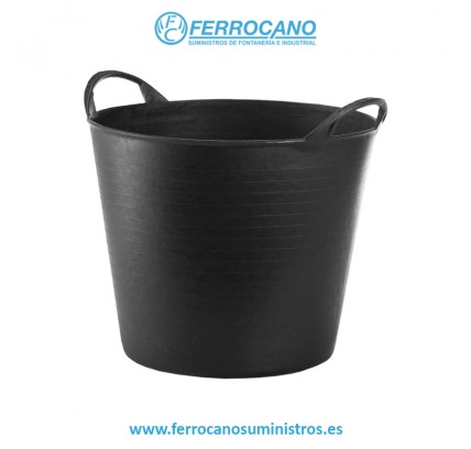 CAPAZO PP AGRICOLA 42 LITROS NEGRO