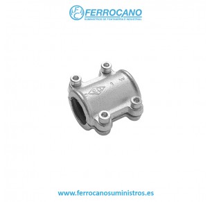 MANGUITO REPARACION CORTO 715 2' GALVANIZADO