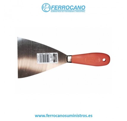 ESPATULA PINTOR BAHCO MANGO PLÁSTICO HOJA TEMPLADA 100 MM
