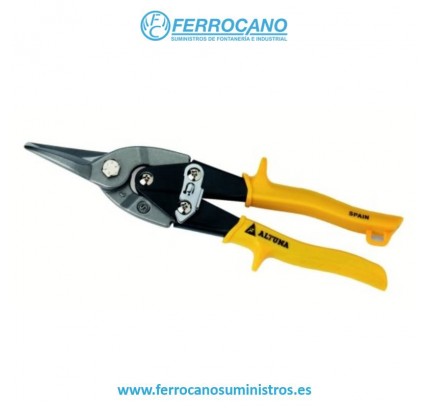 TIJERA ALBAÑIL CARTÓN YESO ALTUNA ARTICULADA 250MM