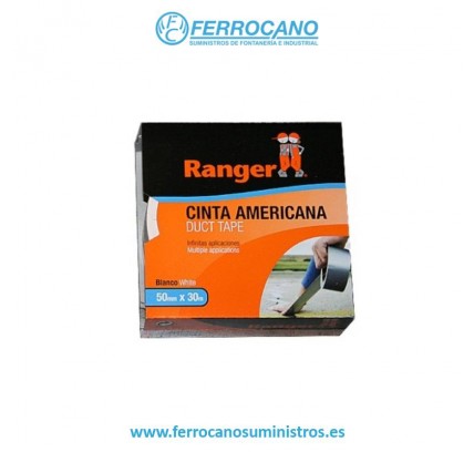 CINTA ADHESIVA RANGER AMERICANA AMARILLO 50 MM X 10 METROS