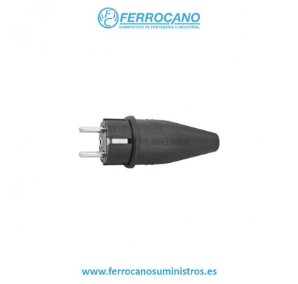 CLAVIJA INDUSTRIAL GOMA T.T NEGRA 16A HEPO 01411