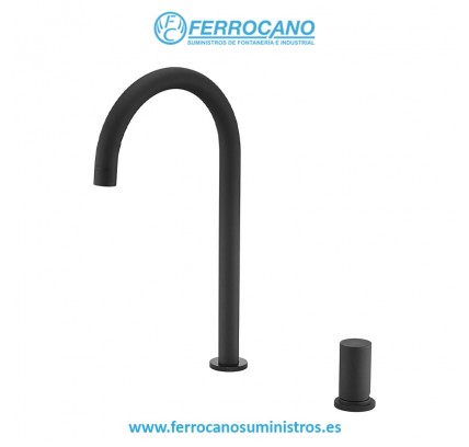 MONOMANDO FREGADERO IMEX MANACOR NEGRO MATE GCM001/NG