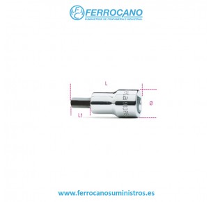 LLAVE VASO ALLEN BETA 3/8" 6MM