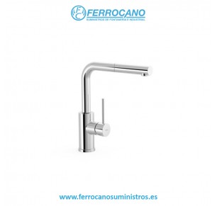 MONOMANDO FREGADOR MAX-TRES CAÑO EXTRAIBLE CROMO 162437