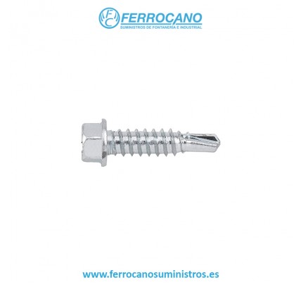 TORNILLO BROCA INOX A-2 D-7504N 4,2X19 (1000 UDS)