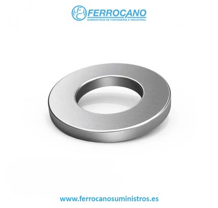 ARANDELA PLANA INOX A-2 DIN-125 16MM (300 UDS)