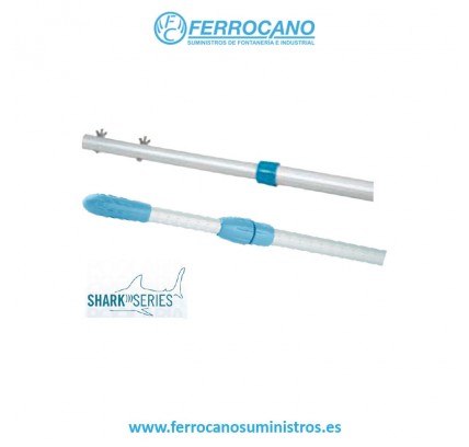 MANGO PISCINA ASTRAL TELESCOPICO SHARK 2.40-4.86MT