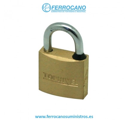 CANDADO SEGURIDAD 30MM ARCO CORTO LATON NV101895