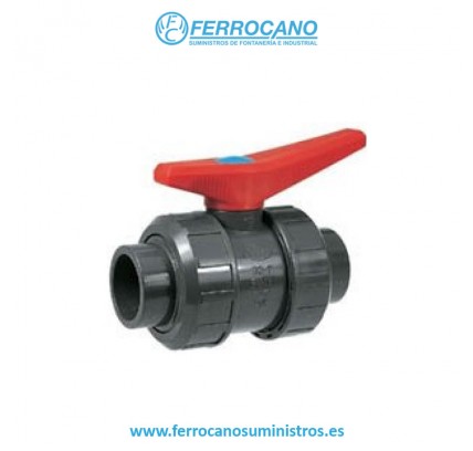 VALVULA ESFERA PVC JIMTEN 25 PEGAR 052202