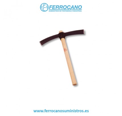 ALCOTANA ALBAÑIL 330X28MM PALA-HACHA MANGO MADERA 600GR