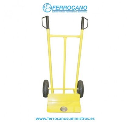 CARRETILLA ALMACEN NIVEL RUEDA NEUMATICA CARGA 200 KG