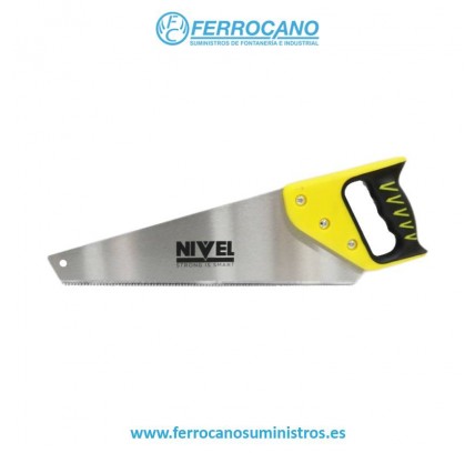 SERRUCHO CARPINTERO EBANISTA 350MM NIVEL NV112725