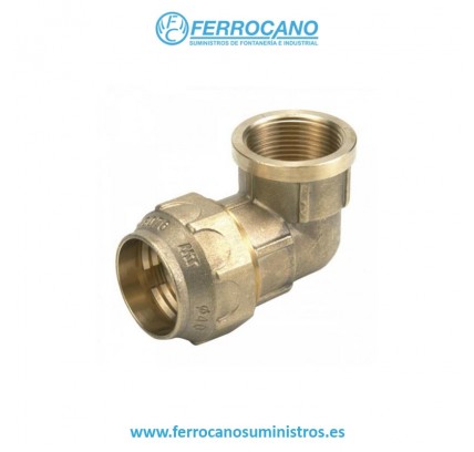 CODO LATON POLIET R/HEMBRA 40-1 1/4'