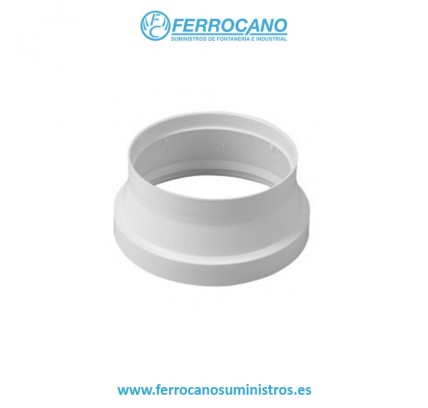 ADAPTADOR CAMPANA SALIDA HUMOS 125-120