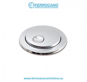 PULSADOR JIMTEN DOBLE CIRCULAR CROMO 023255