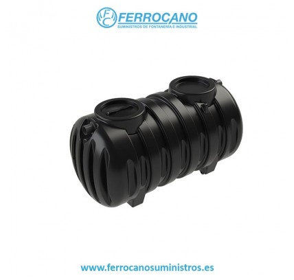 FOSA SEPTICA JIMTEN CON FILTRO 2000 LITROS 240X120X120