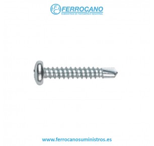 TORNILLO AUTOROSCANTE 3.5X9.5 DIN 7504-N ZINCADO (1000 UDS)