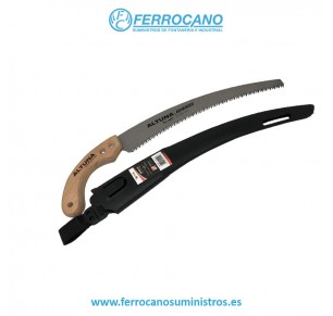 SERRUCHO PODAR ALTUNA JAPONES MANGO MADERA 330MM CON FUNDA 29602