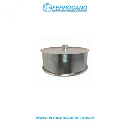 TAPON TE DRENAJE AISLADO INOX 125 KWTD12
