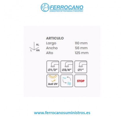 CONECTOR RIEGO TATAY 2 VIAS 2101