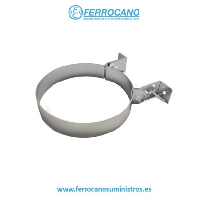 ABRAZADERA INOX MURAL REGULABLE CONVESA 175 HISA17