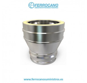 ADAPTADOR AISLADO CALDERA INOX 130 KWAD12130