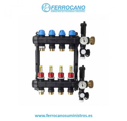 COLECTOR COMPACT PLUS COMPLETO 1"X3 VIAS