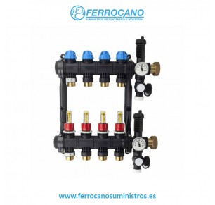 COLECTOR COMPACT PLUS COMPLETO 1"X12 VIAS