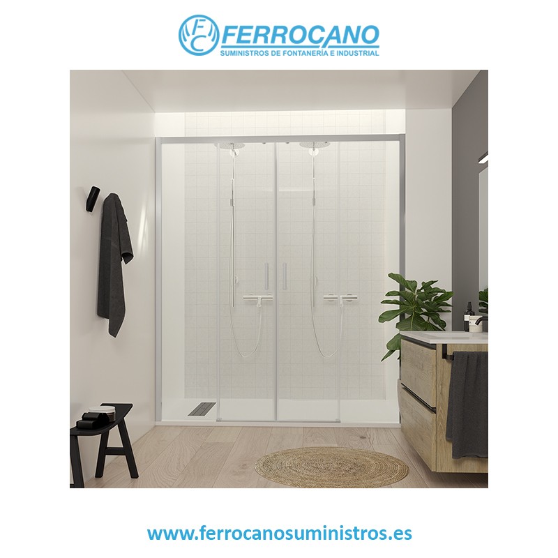 MAMPARA F1 FRONTAL 2 PUERTAS - FERROCANO